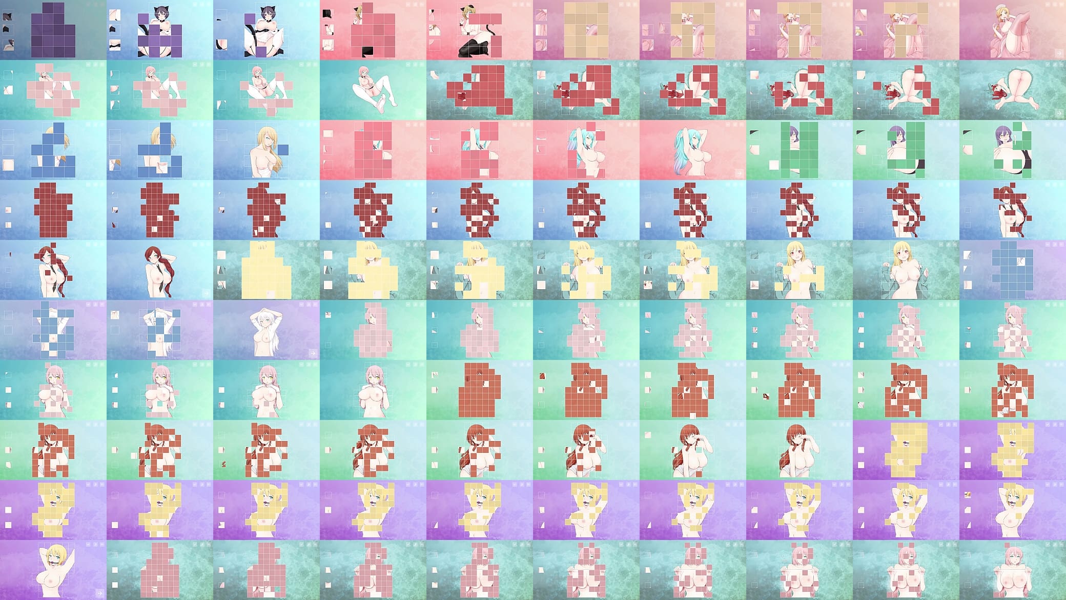 Hentai Fantasy: hentai girls in this puzzle game 预览图