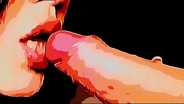 Cartoon - Do not watch! Forbidden video that leaked at the company, it was so much shit from the boss's husband that it even dripped out of her mouth.