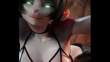レオンがいたずらネズミを捕まえた