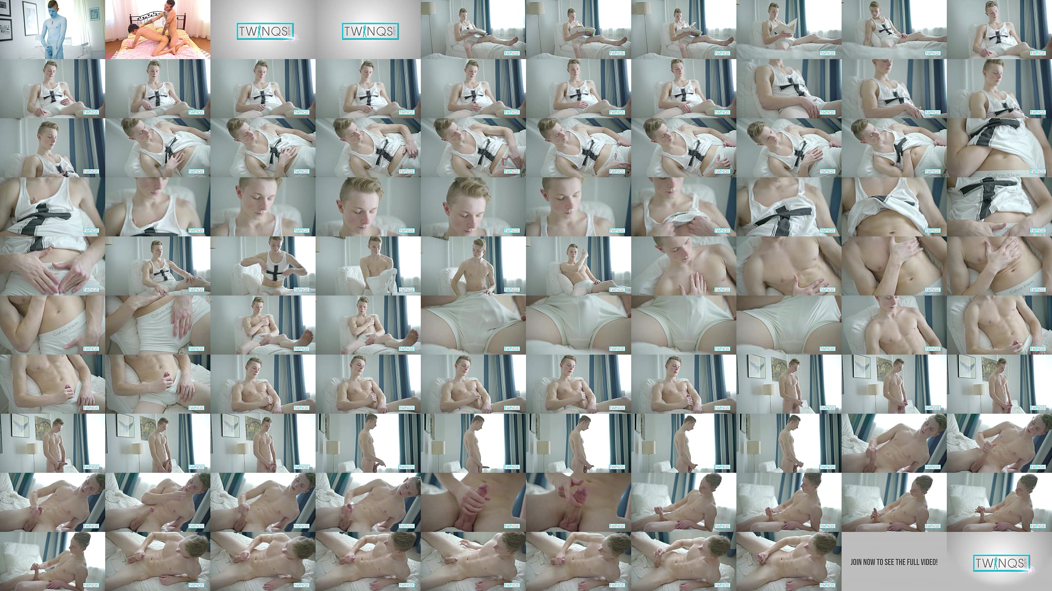 Stunning Cock Craving Twink Angel Jacking Off And Teasing His Nipples! 预览图