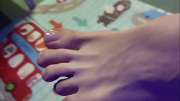Nice soles of teen girl