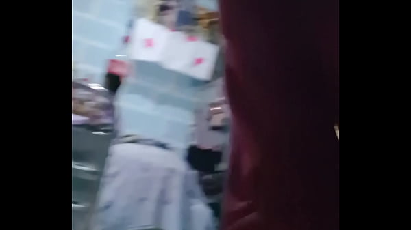 There is no one there and he takes advantage to masturbate