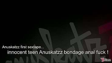 Shibari Bondage Anal Session - Innocent Teen First Show