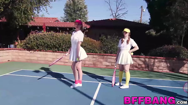 Momperv1 - Brunette tennis babes fed jizz POV after hardcore foursome