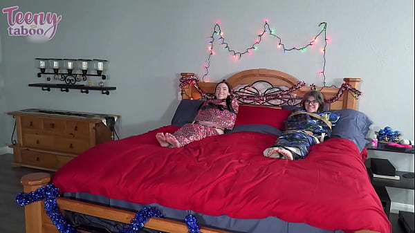 A Threesome for The Holidays Celestina Blooms and Adalind Gray Get Fucked