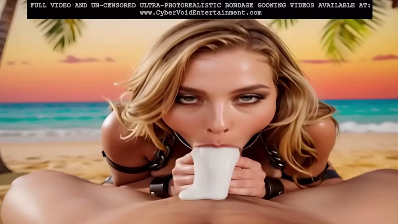 CVE - Bondage Beach Gooning Blondes Compilation 1