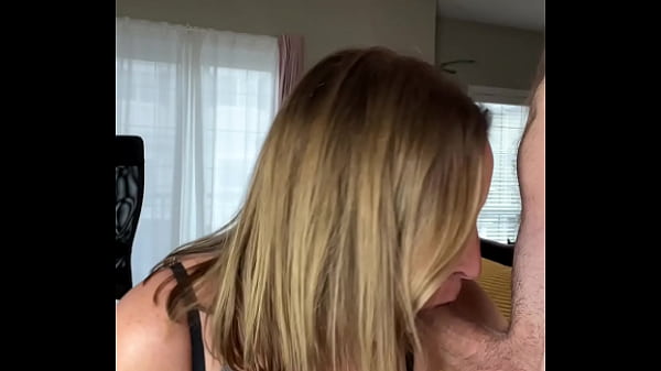 Avril Showers sucks cock, fucked doggy and reverse cowgirl, messy creampie