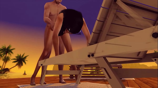 Sims 4. World Fuck Tour - Spain (Relaxing porn)