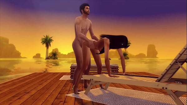 Sims 4. World Fuck Tour - Spain (Relaxing porn)