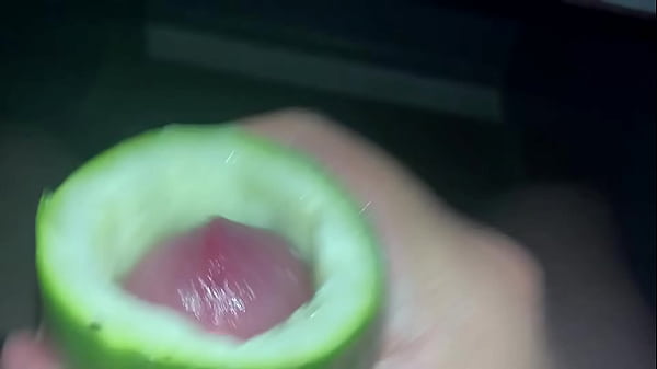 HOT TRANS GIRL CAN'T WAIT SHE'S SO HOT SHE FUCKS A CUCUMBER HARDCORE II HOT TRANS II FUCK FRUIT II POV II CUM INSIDE