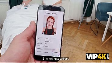 VIP4K. She found the best way to pay off her Debts and Chose Anal sex