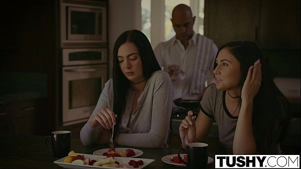 TUSHY Ariana Marie And Marley Brinx First Anal Threesome