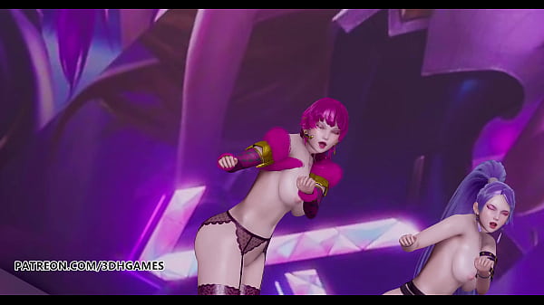Download Video - &lbrack;MMD&rsqb; Black Pink - How You Like That Hot Naked Dance Ahri Akali Evelynn Kaisa League of Legends KDA Uncensored Hentai