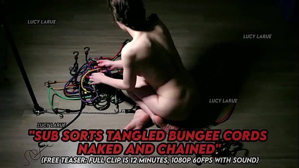 Sub Sorts Tangled Bungee Cords Naked and Chained
