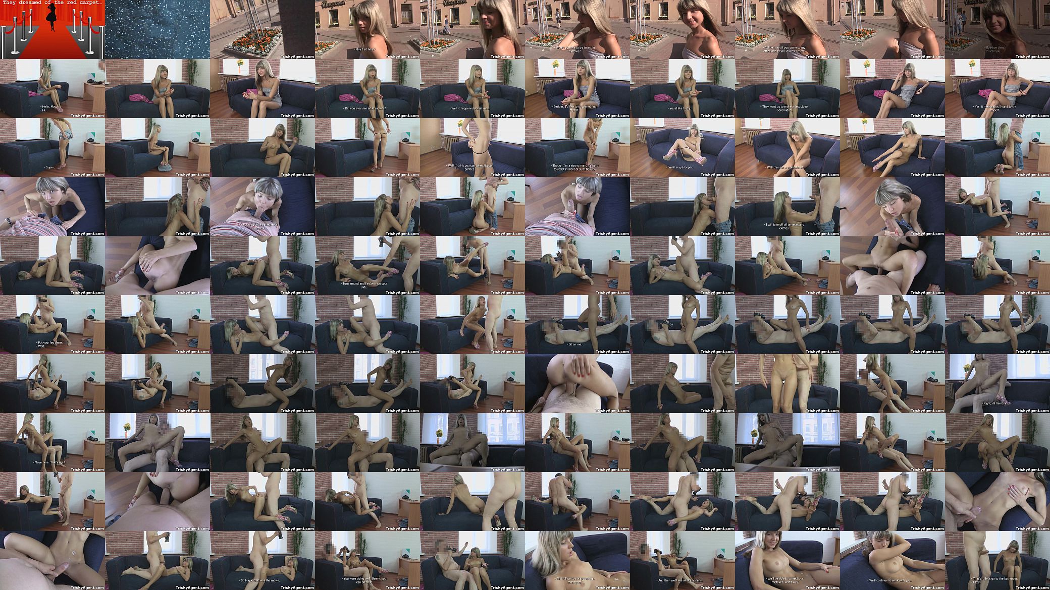 Tricky Agent - Fake blond girl Gina Gerson is hot and to fuck teen porn 预览图