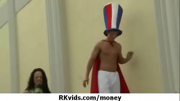 Desperate teen naked in public and fucks to pay rent 22