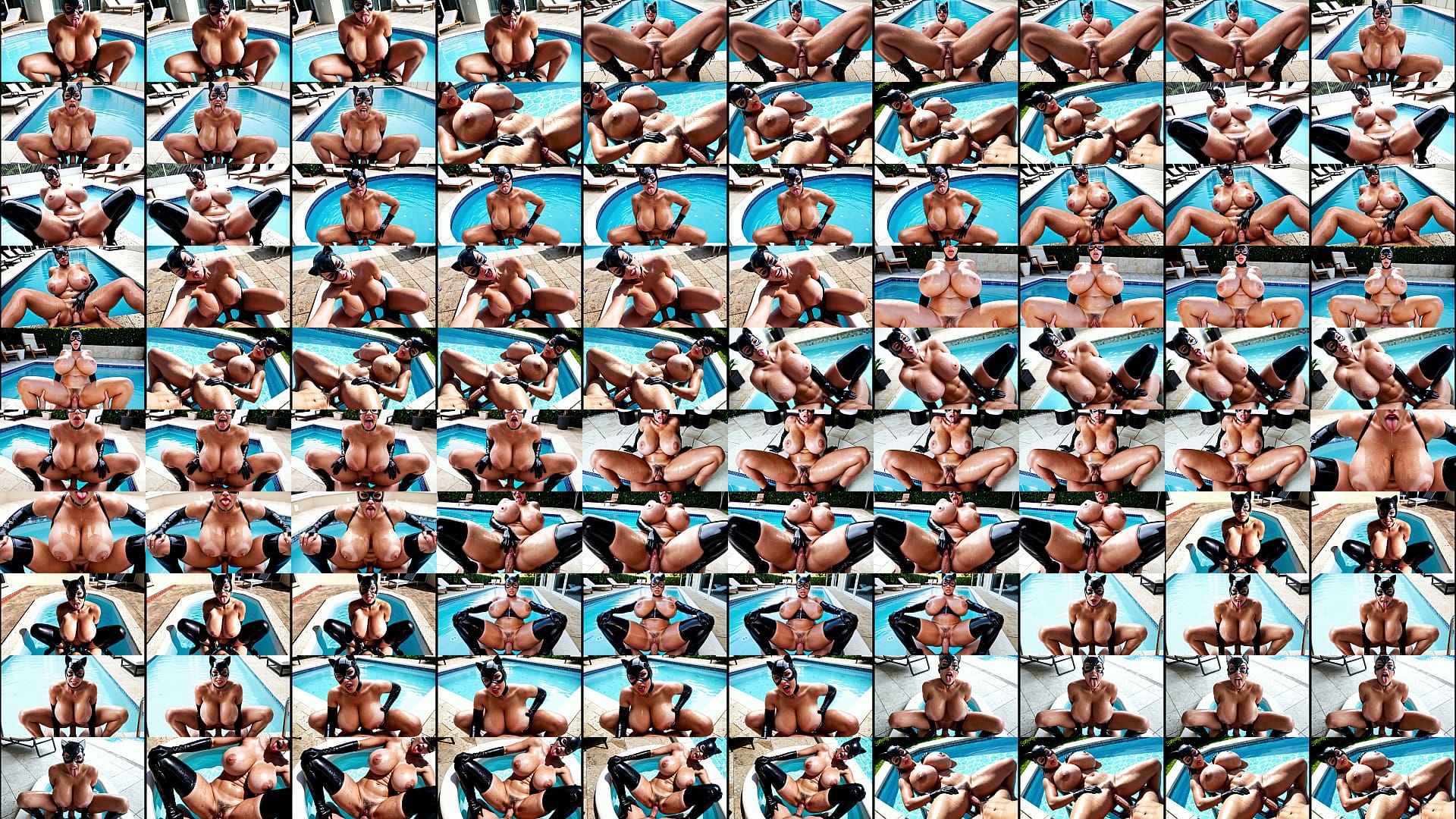3D AI Brunette Big Tits Sex Riding POV wSound added 预览图