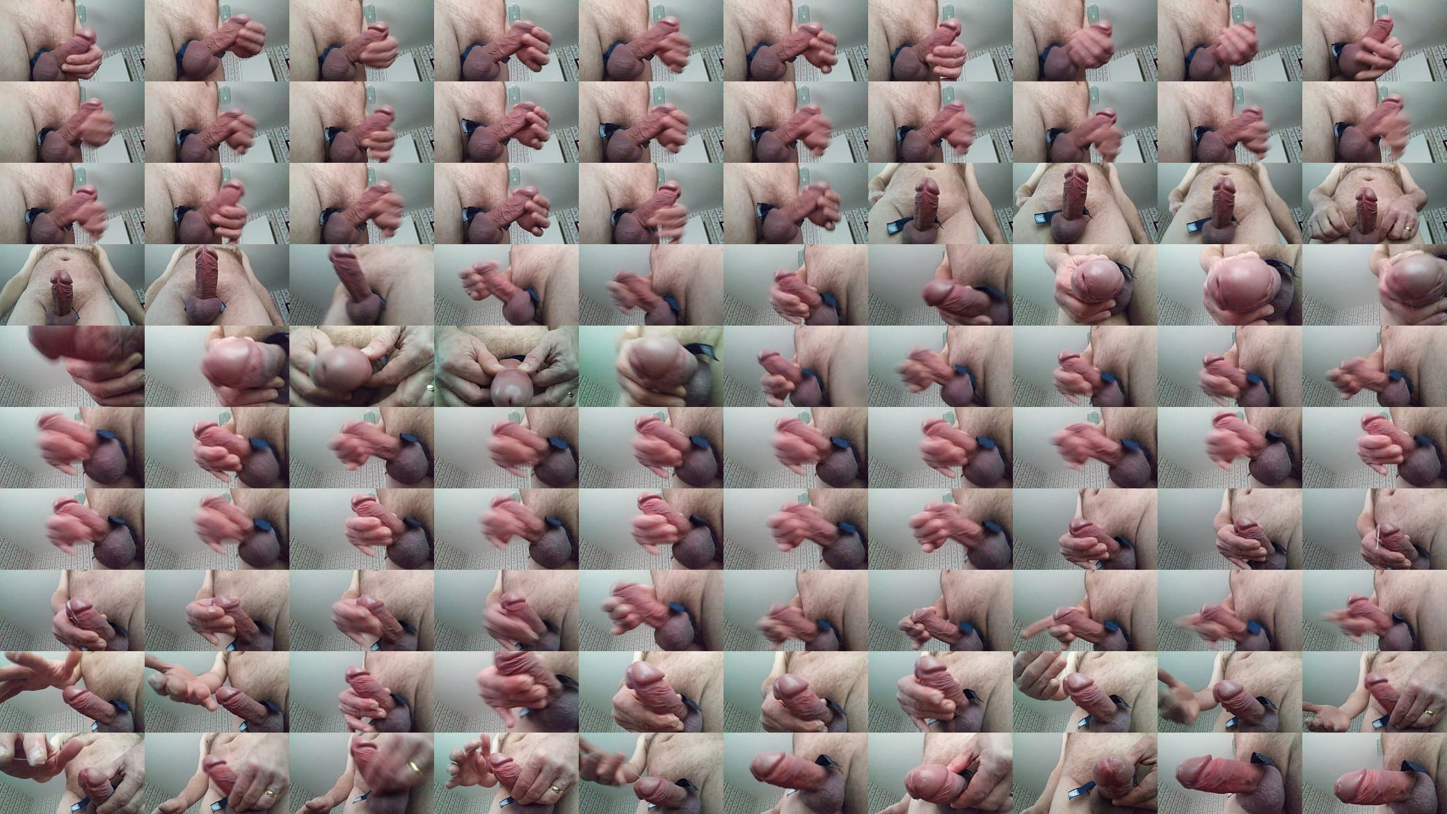 Henners53. Penis close up with wank &amp; cum 预览图