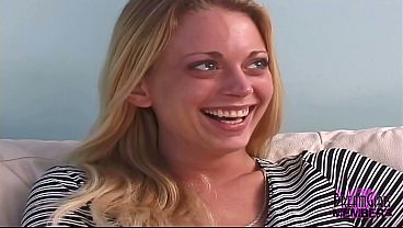 Blue Eyed Beauty's First Time Naked On Camera