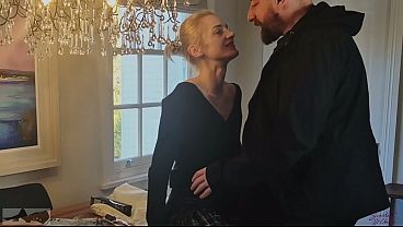 Sexy Brunette Karlie Montana Cooks A Hot Orgasm In The Kitchen!