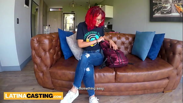 Petite 18yo Amateur Latina Redhead Pounded by Big Cock Casting Agent