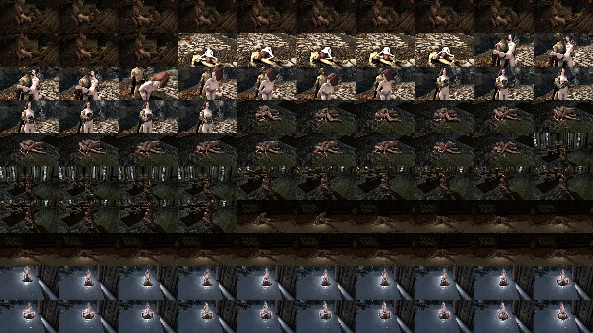 Skyrim Sexlab Very Immersive Wenches Compilation 2 预览图