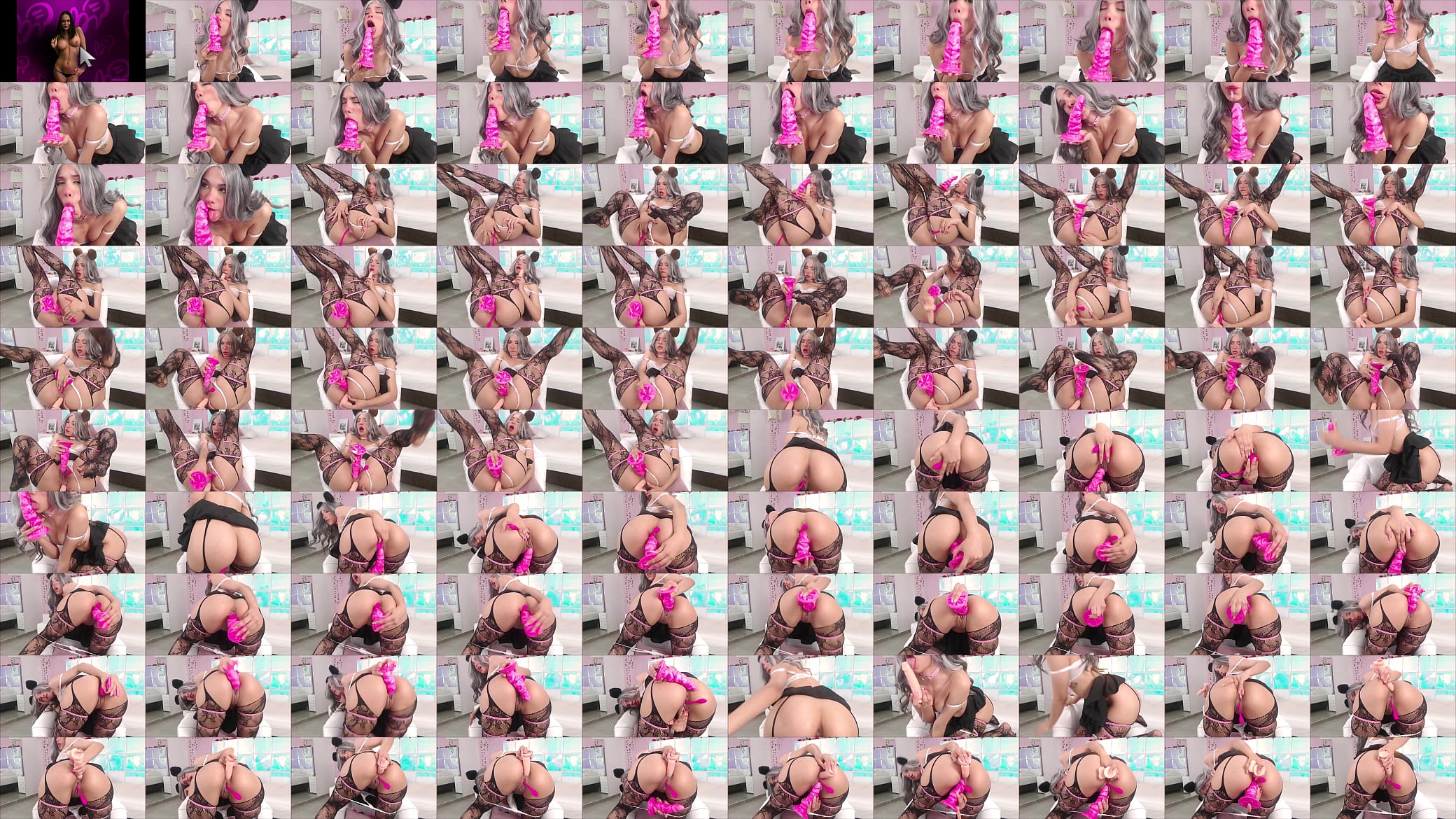 Charming princess from BongaCams enjoys double penetration 预览图