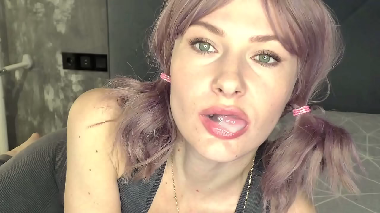 After yoga, you need to suck and drink the sperm.