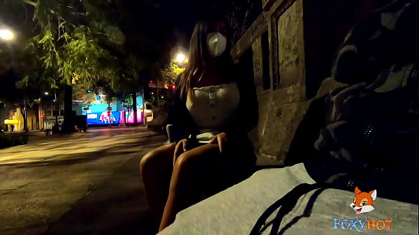 Showing off around town, showing my ass, my tits and my pussy
