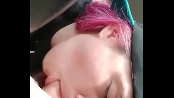 Girl gives road head pt. 2