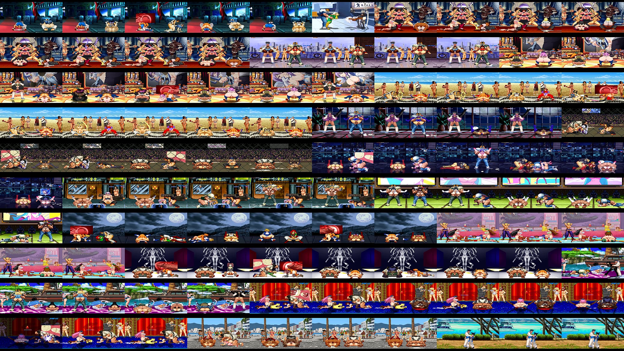 [HENTAI MUGEN]  18 Character Edit Showcase #2 预览图