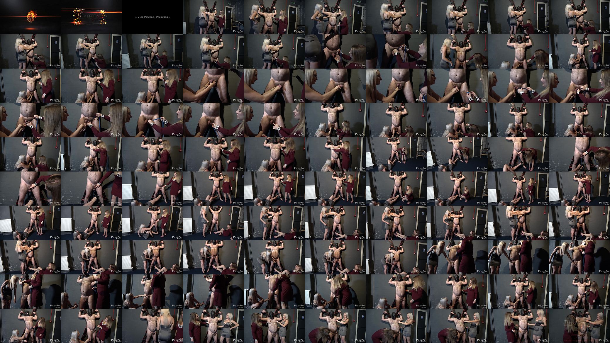 Swing For Mistresses&#039; Feet - Balls Caning for Noisy Slave 预览图