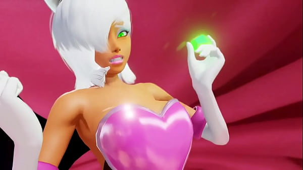 Rouge the bat and Blaze the cats massive breast expansion