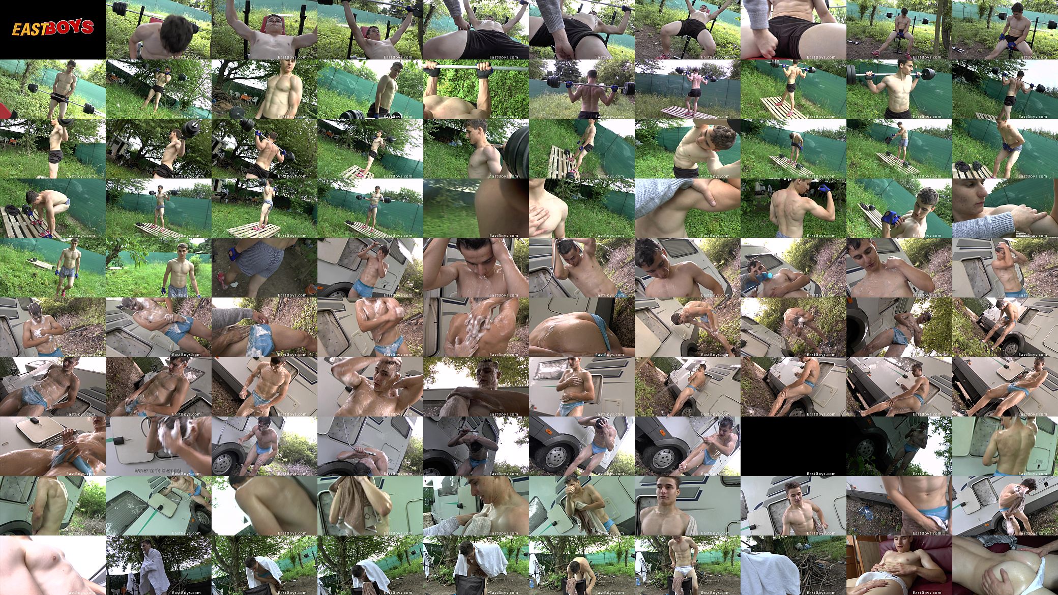 Muscle Boy - Outdoor Workout and Shower 预览图