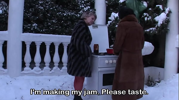 Lesbian Hardcore with a sexy GRANNY - Hairy, Mature Seduction Turns Into Wild Pussy Eating and Dildo Play