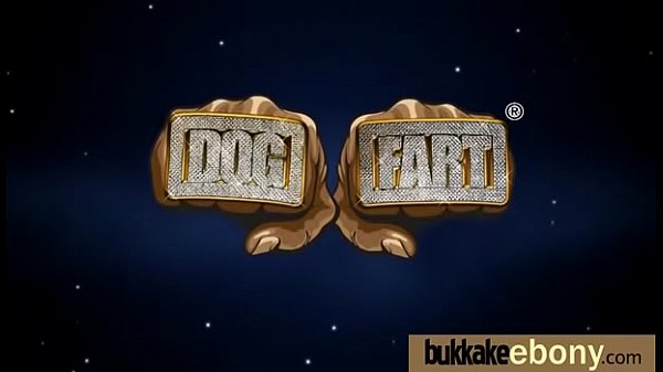 Interracial bukkake sex with black porn star 27