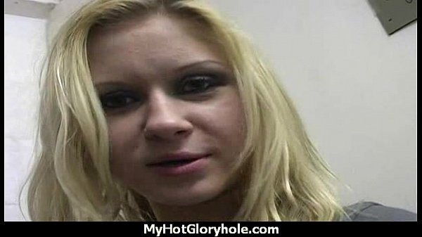 Gloryhole Blowjob Hottie makes every dick cum 17