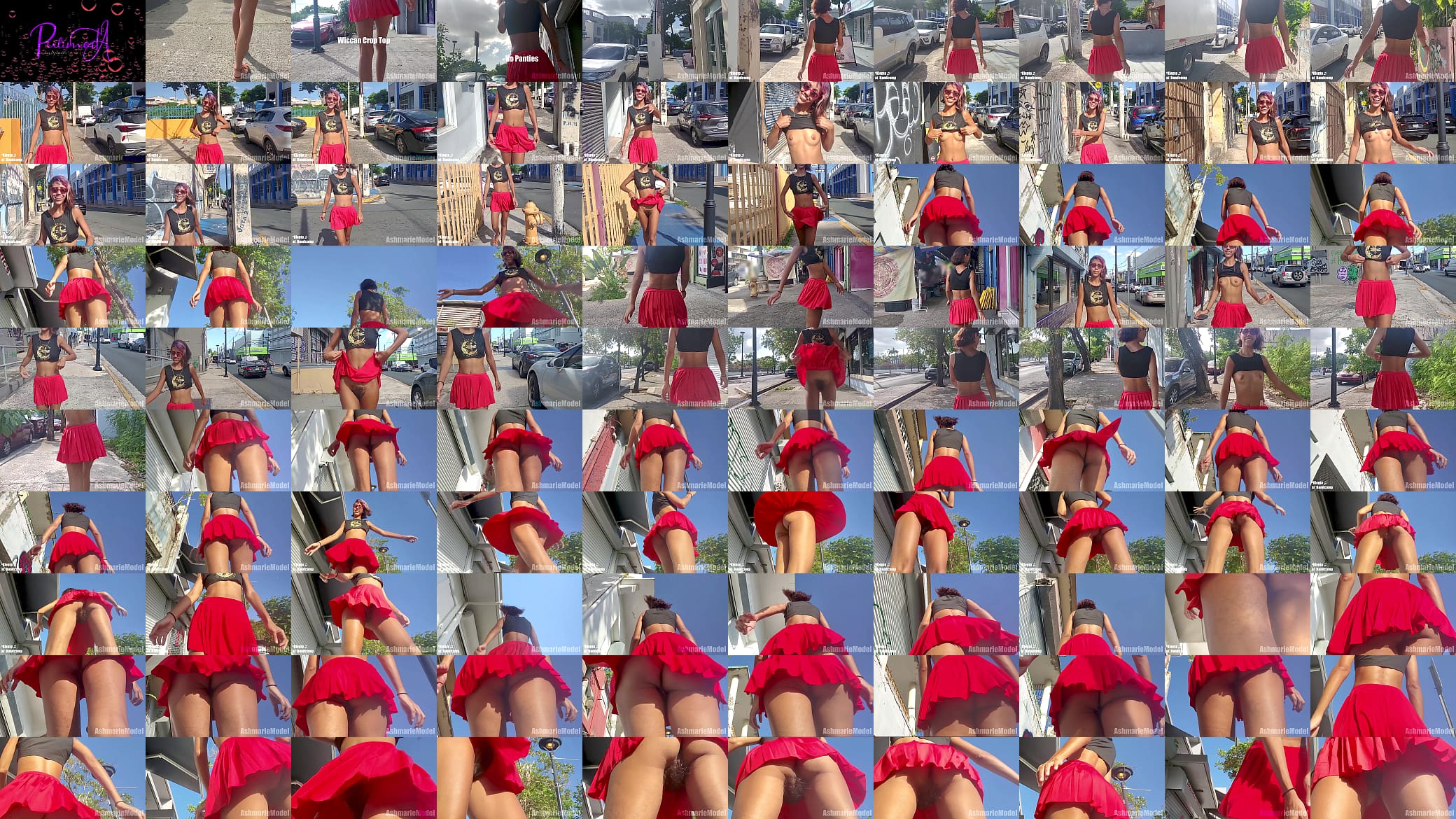 Hairy Pussy &amp; Legs Upskirt &amp; Flashing in Public 预览图