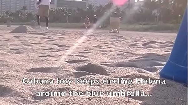 Exhibitionist Wife 464 Part 3 - My Wife Helena Price Teasing At Topless Beach For Voyeurs!
