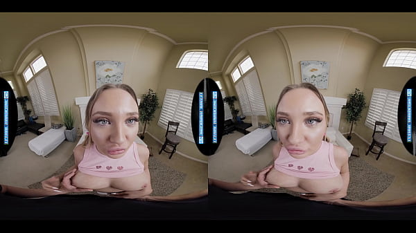 "Your Wife Doesn't Have Double D's Like Me" Fucking The Babysitter in VR