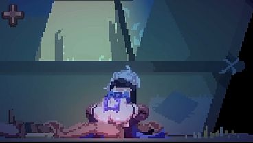 2D Hentai Game – Cute ninja hentai girl dominates and squeezes cum