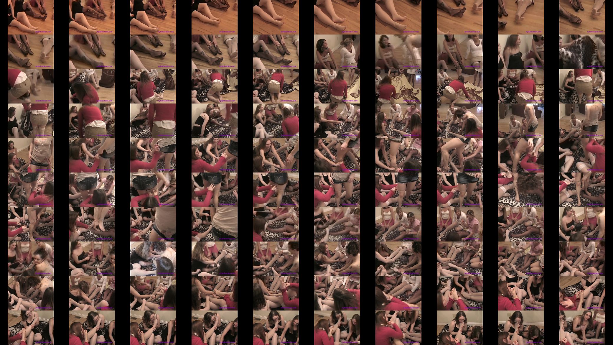 Seven Way Stocking Suck (Part 1) 预览图