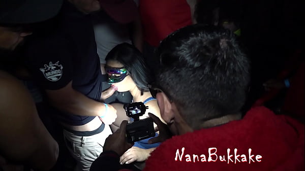 NanaBukkake - Trailer. Part 1-3. I took 20 cums in my mouth that night, in new gangbang at Cine Kratos