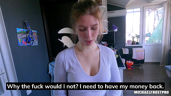 Download Video - The useless cleaner pays for the fuck-up with her pussy&excl;