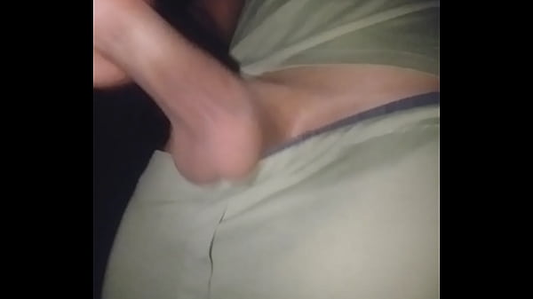 Sterling 008 jerks his big cock up close