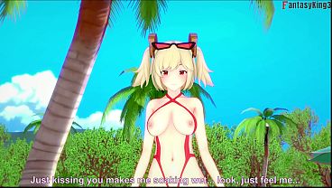バーニス・ビキニPOVビーチセックス - Zenless Zone Zero | Sheer & PTRNのフル＆POVバージョン：Fantasyking3