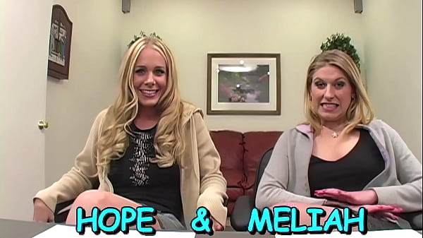 Hope and Meliah Morgan teamed up to get themselves some big black dick in this POV scene