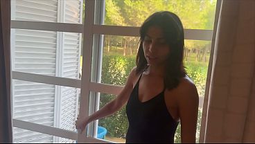 Latina gym slut gets impregnated and fucked hard