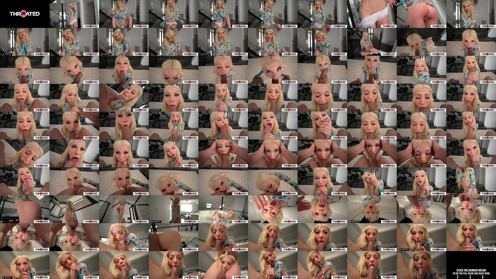 Throated - Kenzie Reeves Gets Face Fucked Hardcore 预览图