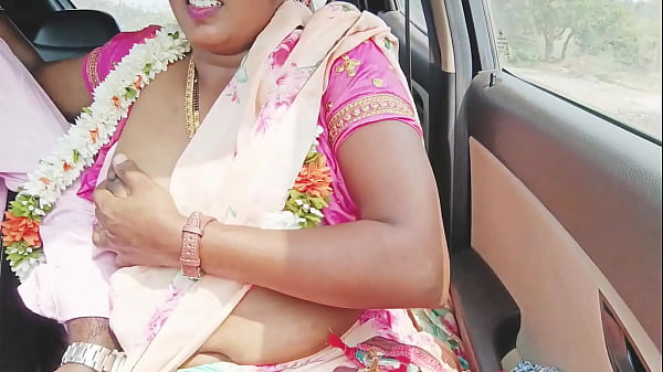 Desi hot aunty car sex romantic dirty talks. Telugu adio.